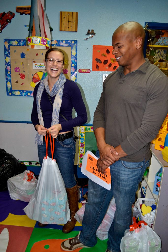 students in a kids classroom