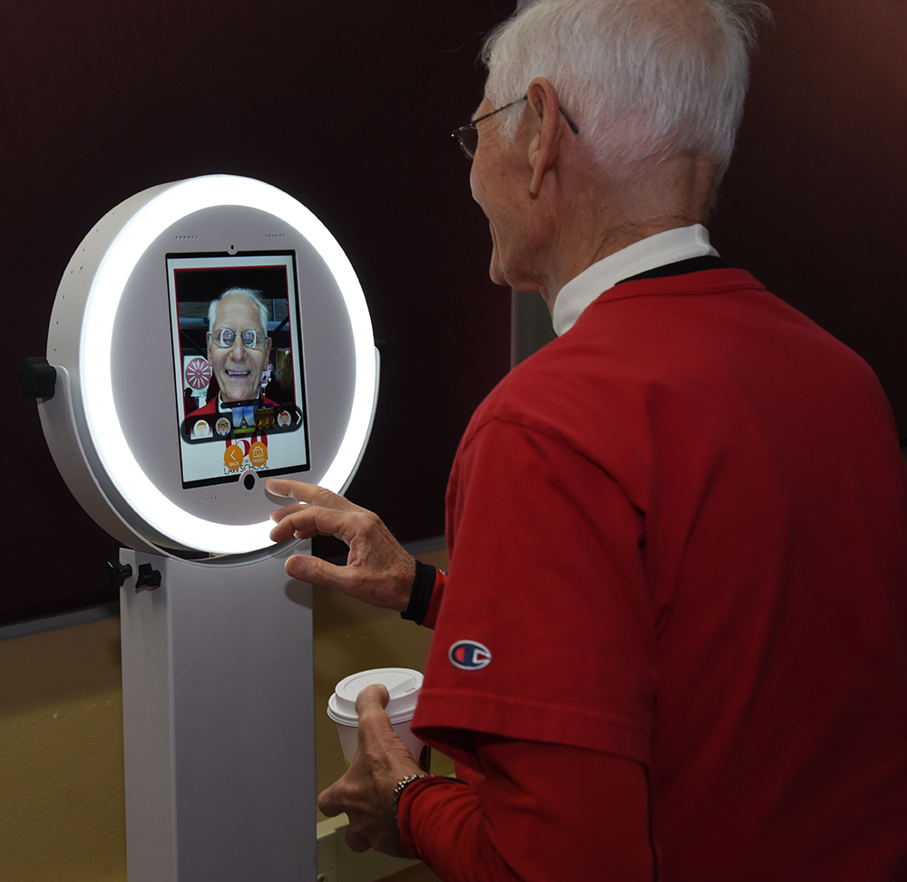 UW Law alumnus taking a selfie