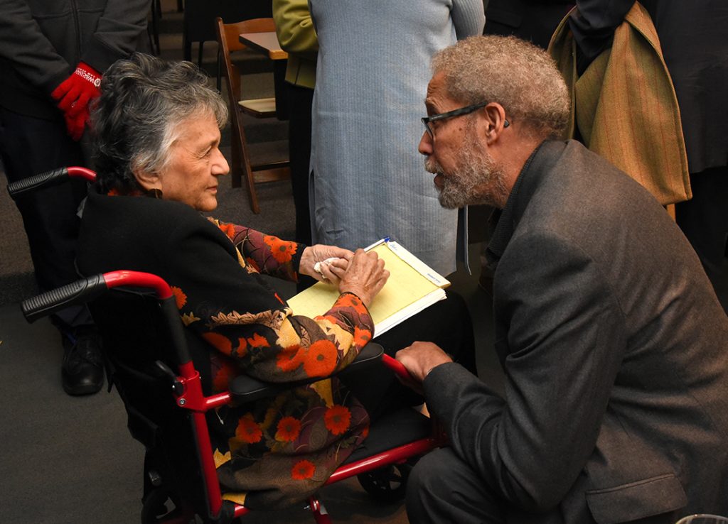 Justice Abrahamson and Judge Higginbotham